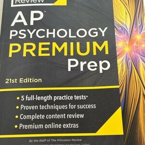 AP Psychology Premium Prep Book - Black and Yellow
